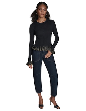 Blusa BCBG manga larga para mujer