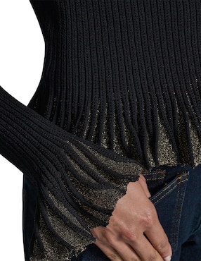 Blusa BCBG manga larga para mujer