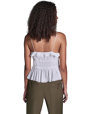 Blusa BCBG de tirantes para mujer
