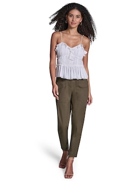 Blusa BCBG de tirantes para mujer