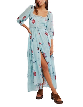 Vestido largo casual Free People para mujer