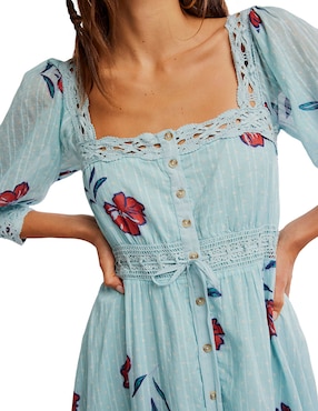 Vestido largo casual Free People para mujer