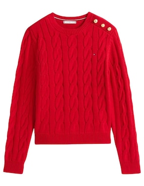 Suéter Tommy Hilfiger cuello redondo para mujer