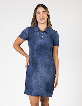 Vestido a la rodilla casual Nautica para mujer