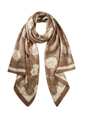 Chal Twist Side estampado floral