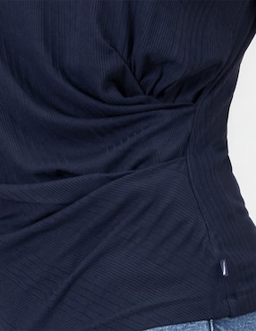 Blusa Nautica manga corta para mujer