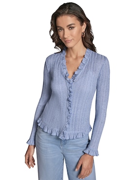 Suéter Bcbg cuello V para mujer