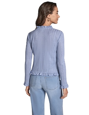 Suéter Bcbg cuello V para mujer