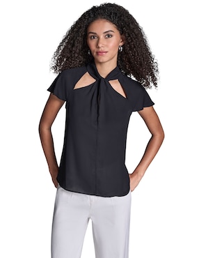 Blusa BCBG manga corta para mujer