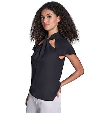 Blusa BCBG manga corta para mujer