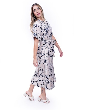 Vestido midi casual Nautica para mujer