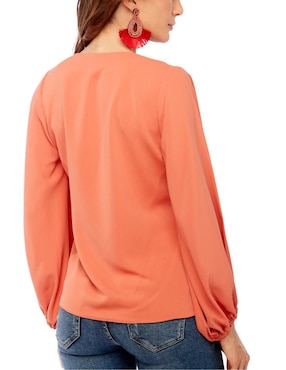 Blusa Beatriz Meade manga larga para mujer