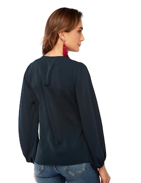 Blusa Beatriz Meade manga larga para mujer