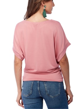 Blusa Beatriz Meade manga corta para mujer