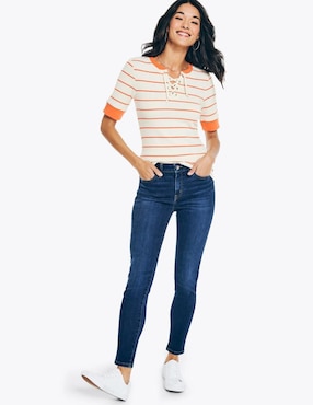 Jeans skinny Nautica 25P813 para mujer