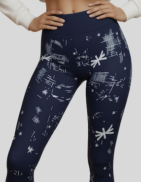 Set legging Malabis cintura alta con elástico para mujer