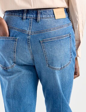 Jeans straight Scotch & Soda para mujer
