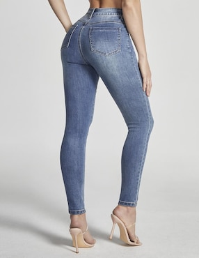 Jeans skinny Seven Up para mujer