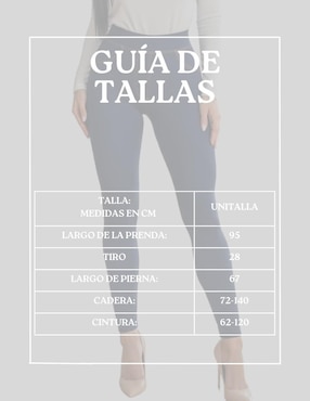 Set legging Malabis cintura alta con elástico para mujer