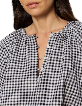 Blusa Sanctuary manga larga para mujer