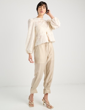 Pantalón Kur.Kuma relajado para mujer