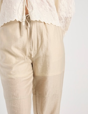 Pantalón Kur.Kuma relajado para mujer