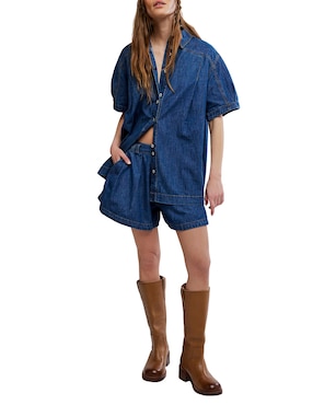 Conjunto Free People de mezclilla para mujer