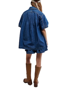 Conjunto Free People de mezclilla para mujer