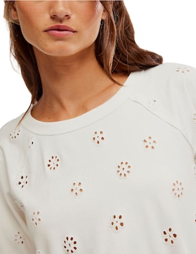 Blusa Free People manga corta para mujer