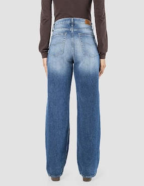Jeans relaxed wide leg Oggi Jeans para mujer