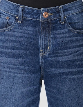 Jeans relaxed wide leg Oggi Jeans corte media cintura para mujer