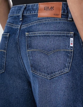 Jeans relaxed wide leg Oggi Jeans corte media cintura para mujer