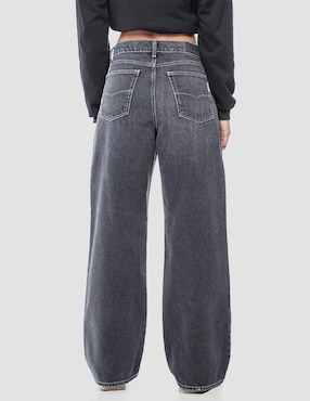 Jeans relaxed wide leg Oggi Jeans corte media cintura para mujer
