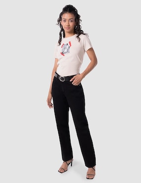 Jeans relaxed amplio Oggi Jeans para mujer