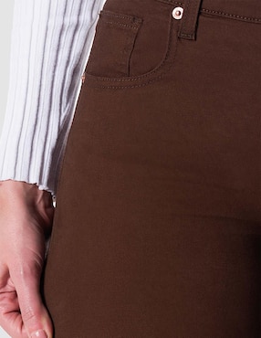 Pantalón de vestir Oggi Jeans straight para mujer