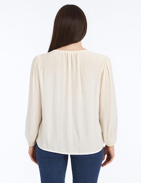 Blusa Marsel manga larga para mujer