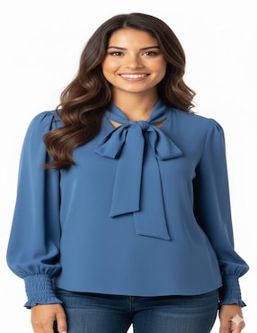Blusa Marsel manga larga para mujer