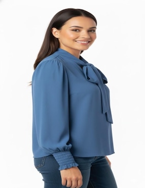 Blusa Marsel manga larga para mujer