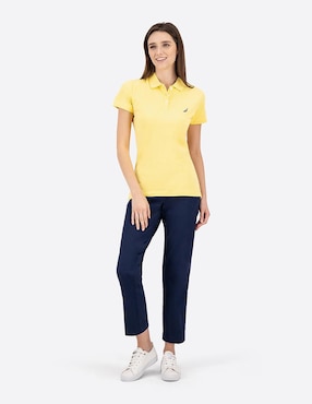 Playera tipo polo Nautica para mujer