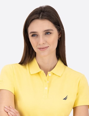 Playera tipo polo Nautica para mujer