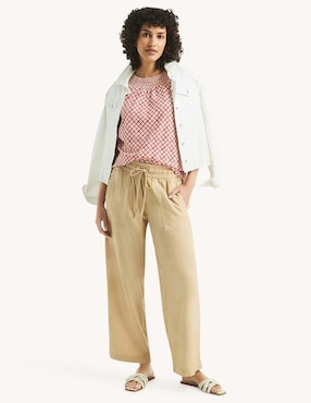 Blusa Nautica sin manga para mujer