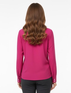 Blusa Marsel manga larga para mujer