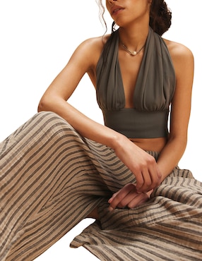 Pantalón relaxed Free People amplio para mujer