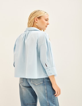 Blusa Rapsodia manga 3/4 para mujer