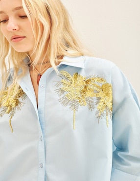 Blusa Rapsodia manga 3/4 para mujer