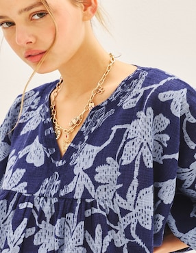 Blusa Rapsodia manga 3/4 para mujer