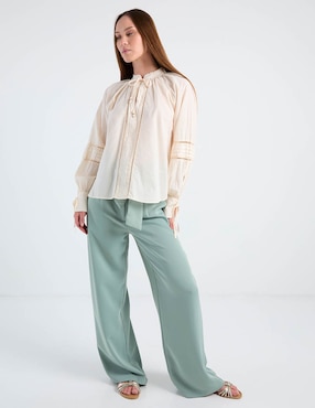 Blusa Scotch & Soda manga larga para mujer