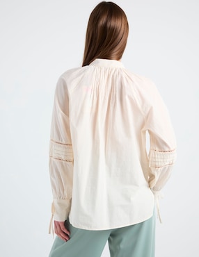Blusa Scotch & Soda manga larga para mujer