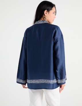 Sobrecamisa Scotch & Soda manga larga para mujer