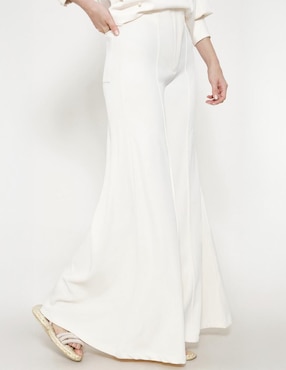Pantalón acampanado Padova wide leg para mujer